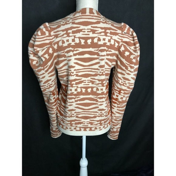 New Ulla Johnson Puff Sleeve Wool Rhea Cardigan Large - Picture 5 of 7